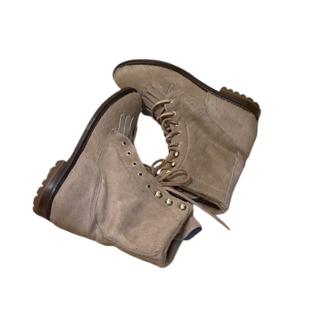 NWOT Brother Vellies Leather Mid-Calf Combat Boots, Size 7 - Picture 7 of 13